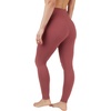 image:image90 Degree By Reflex Womens High Waist Ankle Length LeggingsApple Butter