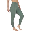image:image90 Degree By Reflex Womens High Waist Ankle Length LeggingsBay Leaf