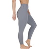 image:image90 Degree By Reflex Womens High Waist Ankle Length LeggingsNight Owl