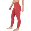 image:image90 Degree By Reflex Womens High Waist Ankle Length LeggingsTerra Rouge
