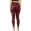 image:image90 Degree By Reflex Womens High Waist Squat Proof Ankle Length Printed LeggingsCracked Maroonish