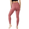 image:image90 Degree By Reflex Womens High Waist Squat Proof Ankle Length Printed LeggingsCracked Terracotta