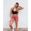 image:image90 Degree By Reflex Womens High Waisted Biker Shorts with Side Pockets Workout Shorts 5 7 9Black 5