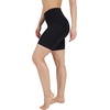 image:image90 Degree By Reflex Womens High Waisted Biker Shorts with Side Pockets Workout Shorts 5 7 9Black 7