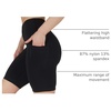 image:image90 Degree By Reflex Womens High Waisted Biker Shorts with Side Pockets Workout Shorts 5 7 9Black 9