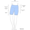 image:image90 Degree By Reflex Womens High Waisted Biker Shorts with Side Pockets Workout Shorts 5 7 9Dark Navy 9