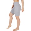 image:image90 Degree By Reflex Womens High Waisted Biker Shorts with Side Pockets Workout Shorts 5 7 9Gull 9