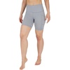 image:image90 Degree By Reflex Womens High Waisted Biker Shorts with Side Pockets Workout Shorts 5 7 9Heather Grey 7