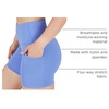image:image90 Degree By Reflex Womens High Waisted Biker Shorts with Side Pockets Workout Shorts 5 7 9Persian Jewel 5