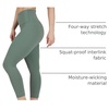 image:image90 Degree By Reflex Womens High Waisted Leggings Capri Workout Yoga PantsBay Leaf