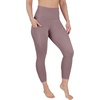 image:image90 Degree By Reflex Womens High Waisted Leggings Capri Workout Yoga PantsMocha
