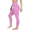 image:image90 Degree By Reflex Womens High Waisted Leggings Capri Workout Yoga PantsOpera Mauve