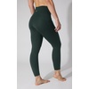image:image90 Degree By Reflex Womens Leggings High Waisted Elastic Free Ankle Length with Side PocketsRich Pine