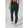 image:image90 Degree By Reflex Womens Leggings High Waisted Elastic Free Ankle Length with Side PocketsRich Pine