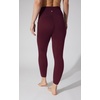image:image90 Degree By Reflex Womens Leggings High Waisted Elastic Free Ankle Length with Side PocketsWindsor Wine