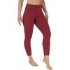 image:image90 Degree By Reflex Womens Power Flex Yoga PantsBurnt Raspberry