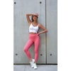 image:imageYogalicious High Waist Buttery Soft Lightweight Capri Leggings High Rise Workout Yoga Pants for WomenGreen Milieu Nude Tech