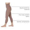 image:imageYogalicious High Waist Buttery Soft Lightweight Capri Leggings High Rise Workout Yoga Pants for WomenLeafless Tree Lux