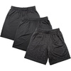 image:image90 Degree By Reflex 3 Pack Mens Basketball Shorts with Drawstring Performance Tech Lightweight ShortsBlack Print Combo 3 Pack