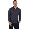 image:image90 Degree By Reflex Soft Half Zip Pullover Long Sleeve Workout Running Shirt for MenNavy WPocket