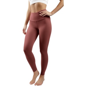 image:image90 Degree By Reflex High Waist Legging 78 Tummy Control Yoga Workout PantsRustic Cognac