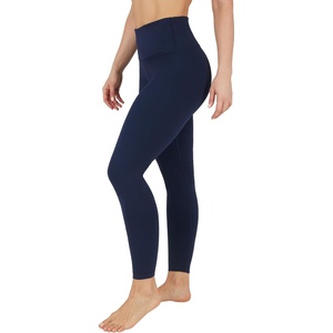 image:image90 Degree By Reflex High Waist Power Flex Tummy Control LeggingsDark Navy