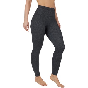 image:image90 Degree By Reflex High Waist Power Flex Tummy Control LeggingsHeather Charcoal