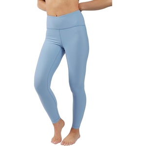image:image90 Degree By Reflex Interlink Ribbed High Crossover Waist 78th Ankle LeggingDitch Denim
