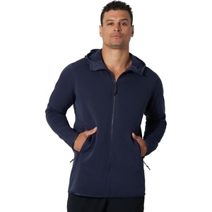 image:image90 Degree By Reflex Mens Full Zipper Fleece Hoodie JacketNavy