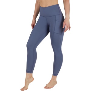 image:image90 Degree By Reflex Tummy Control Leggings High Waisted Squat Proof Ankle Workout Running Yoga PantGrisaille