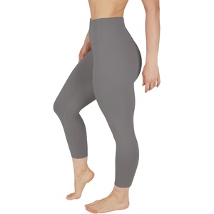 image:image90 Degree By Reflex Womens High Waisted Leggings Capri Workout Yoga PantsNight Owl