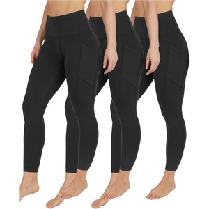 image:image90 Degree By Reflex Womens Power Flex Yoga PantsClassic Black 3 Pack