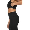 image:image90 Degree By Reflex 2 Pack Workout Tank Performance Medium Support Longline Top with Builtin BraBlack