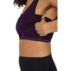 image:image90 Degree By Reflex 2 Pack Workout Tank Performance Medium Support Longline Top with Builtin BraPotent PurpleBlack 2 Pack