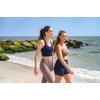 image:image90 Degree By Reflex Long Line Sports Bra Racerback Workout Medium Impact Yoga TopRhubarb