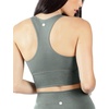 image:image90 Degree By Reflex Long Line Sports Bra Racerback Workout Medium Impact Yoga TopSage
