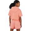 image:image90 Degree By Reflex Girls 2 Piece Set Softlite Short Sleeve Hoodie  Softlite Road Trip ShortDesert Flower