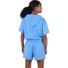 image:image90 Degree By Reflex Girls 2 Piece Set Softlite Short Sleeve Hoodie  Softlite Road Trip ShortMarina