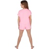 image:imageYogalicious Girls Set 2 Piece Short Sleeve Top amp Drawstring Short Athletic OutfitCotton Candy