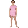 image:image90 Degree By Reflex Girls 2 Piece Set Towel Terry Sunnywear Cropped Short Sleeve Shirt  Towel Terry Dolphin Short