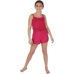 image:image90 Degree By Reflex Girls Towel Terry Sandcastle Tie Waist Romper