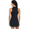 image:image90 Degree By Reflex Racerback Charm Pleated Tennis Dress with CollarBlack