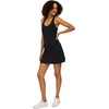 image:image90 Degree By Reflex Womens Nudetech Match Point Racer Back Tennis Dress with Builtin ShortsBlack