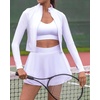 image:imageLux Crosstrain Everyday Full Zip JacketWhite