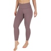 image:imageYogalicious High Waist Ankle Legging Squat Proof Criss Cross VBack PantFrench Toast