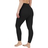 image:imageYogalicious High Waist Squat Proof Soft Printed Leggings for WomenBlack