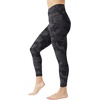 image:imageYogalicious High Waist Squat Proof Soft Printed Leggings for WomenBlack Camo Elastic Free