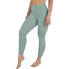 image:imageYogalicious High Waist Squat Proof Soft Printed Leggings for WomenChinois Green