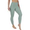 image:imageYogalicious High Waist Squat Proof Soft Printed Leggings for WomenChinois Green