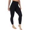 image:imageYogalicious High Waist Squat Proof Soft Printed Leggings for WomenClassic Black